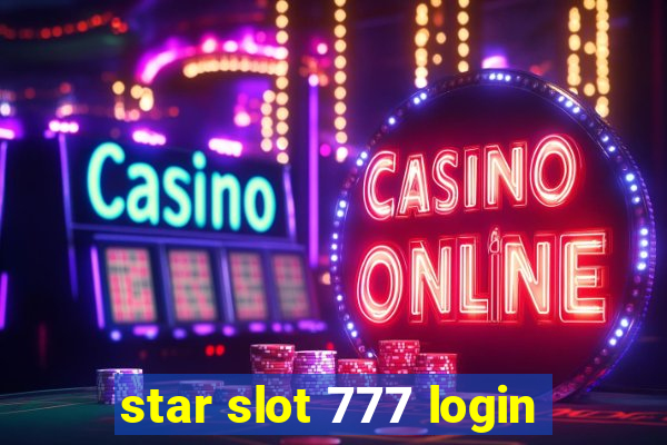 star slot 777 login