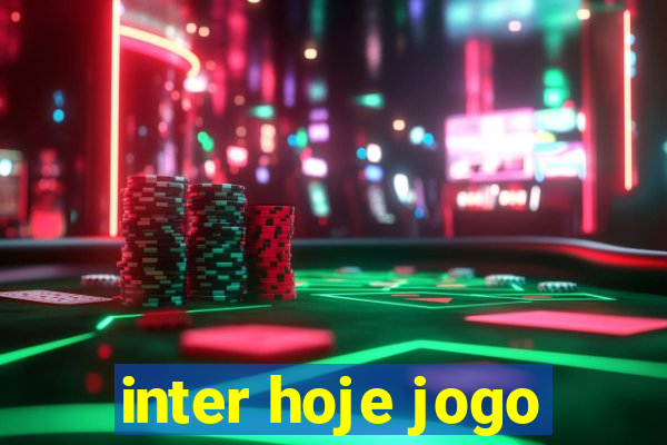 inter hoje jogo