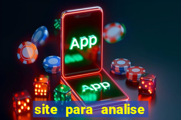 site para analise de jogos de futebol