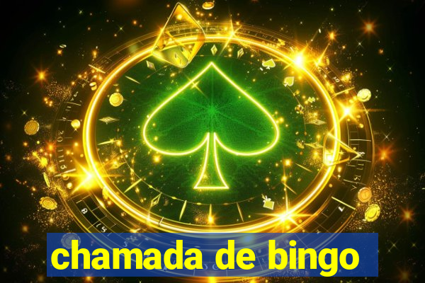 chamada de bingo