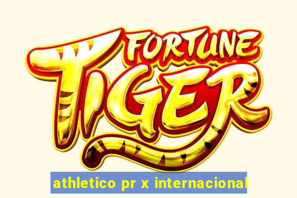 athletico pr x internacional