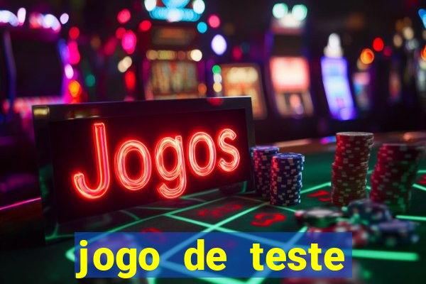 jogo de teste fortune tiger