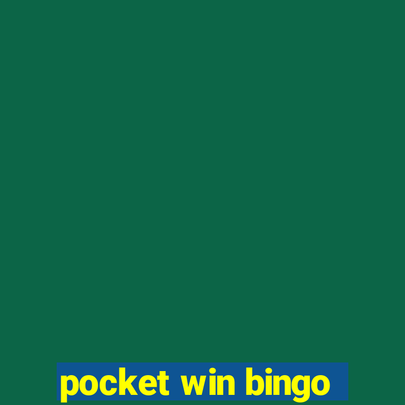 pocket win bingo