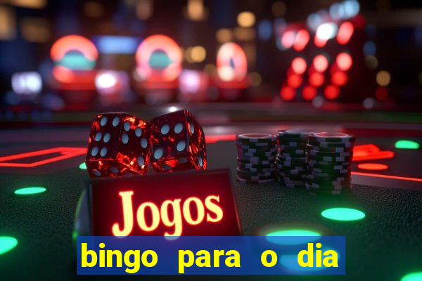 bingo para o dia das crian?as