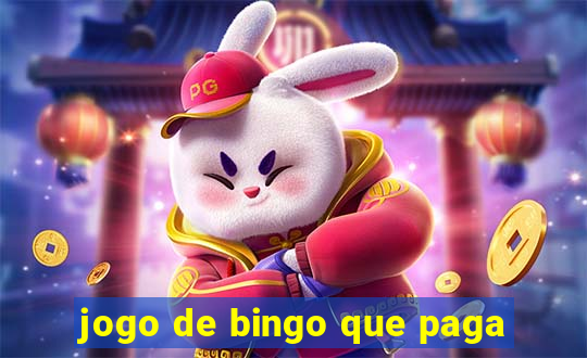 jogo de bingo que paga