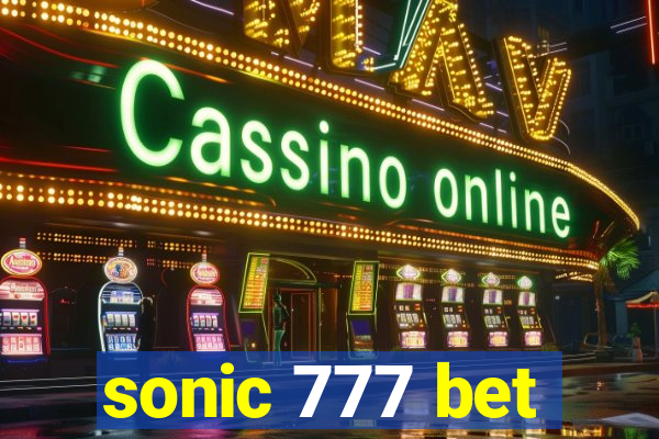 sonic 777 bet