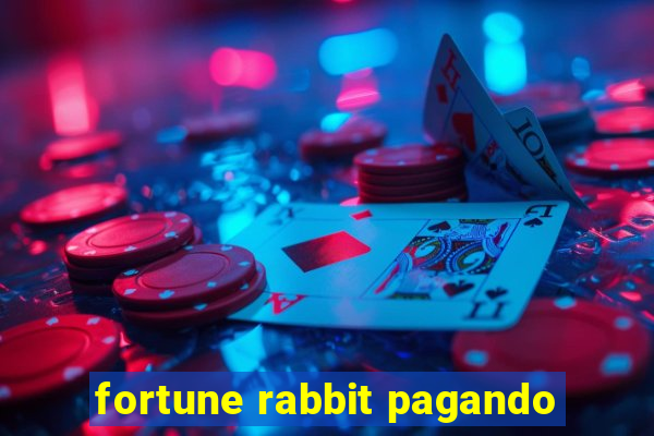 fortune rabbit pagando