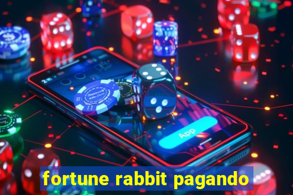 fortune rabbit pagando