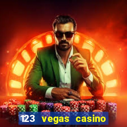 123 vegas casino login page