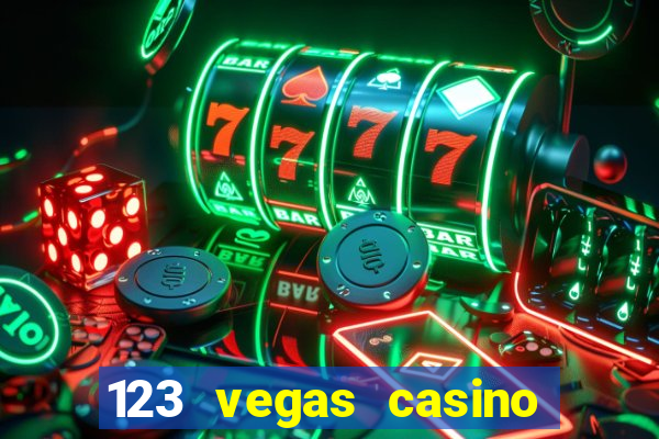 123 vegas casino login page