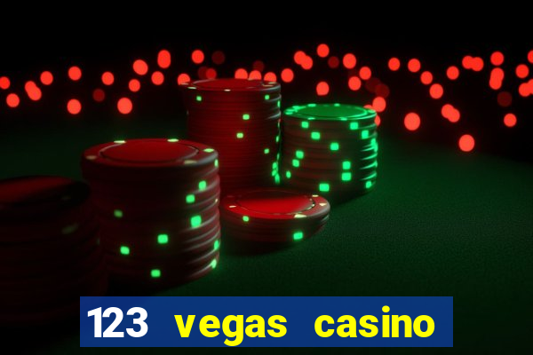 123 vegas casino login page