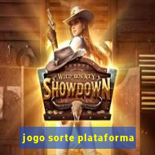 jogo sorte plataforma