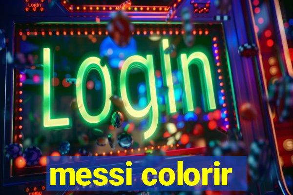 messi colorir