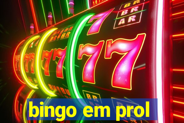 bingo em prol