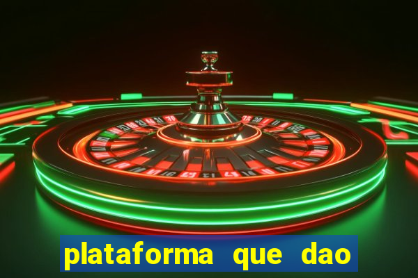 plataforma que dao bonus de cadastro