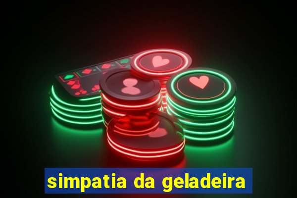 simpatia da geladeira