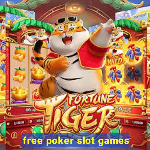 free poker slot games