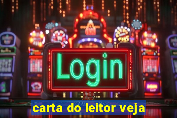 carta do leitor veja