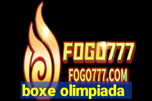 boxe olimpiada