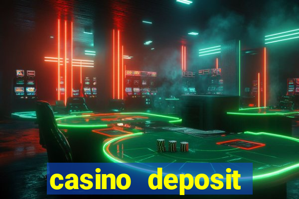 casino deposit bonus code