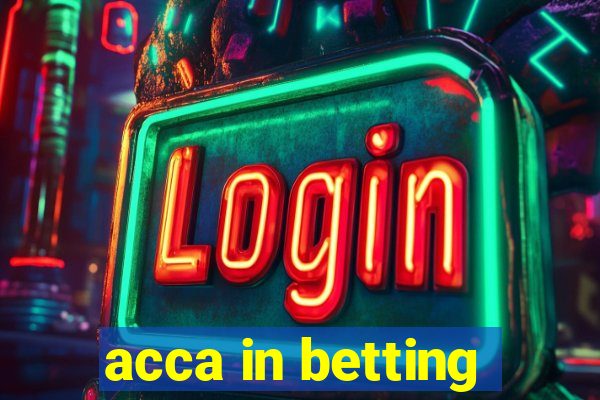 acca in betting