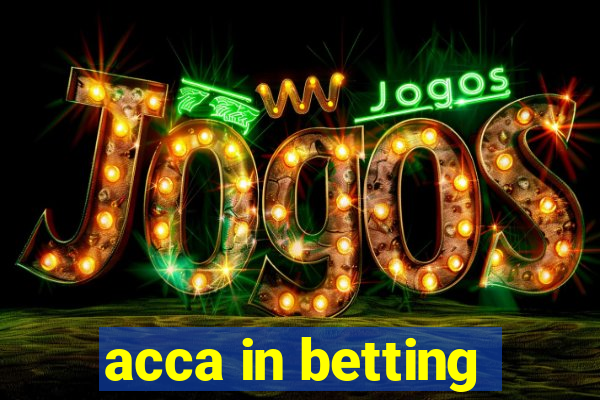 acca in betting