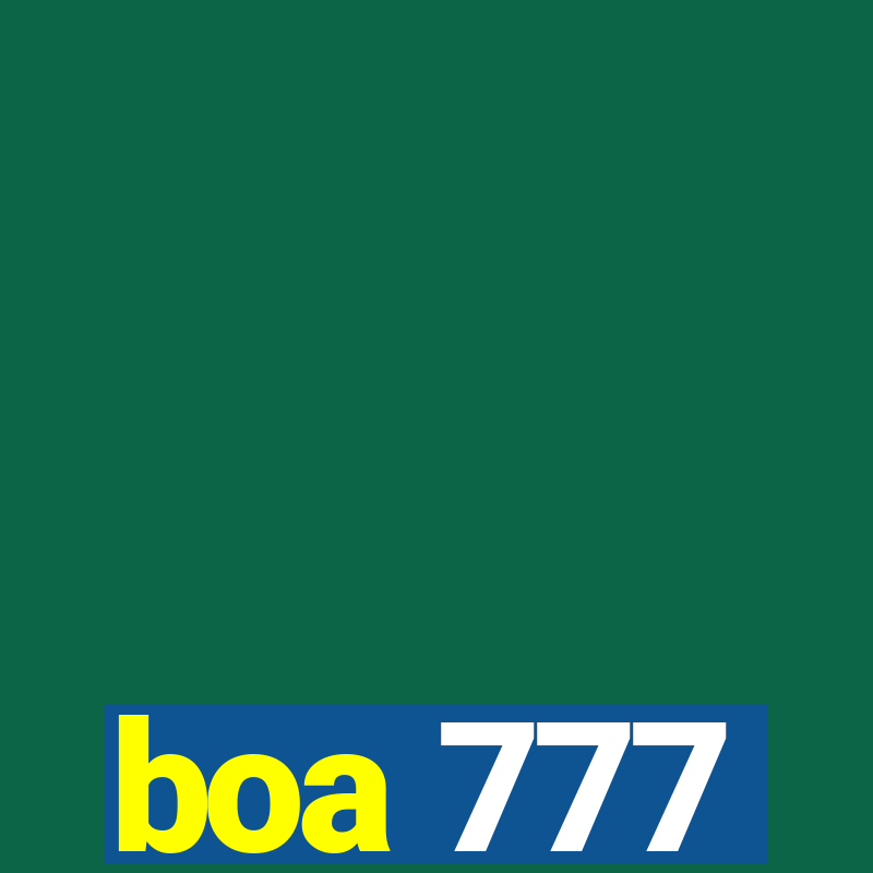 boa 777