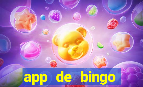 app de bingo valendo dinheiro