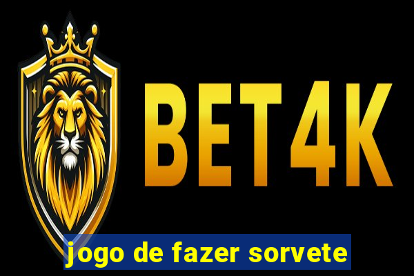 jogo de fazer sorvete