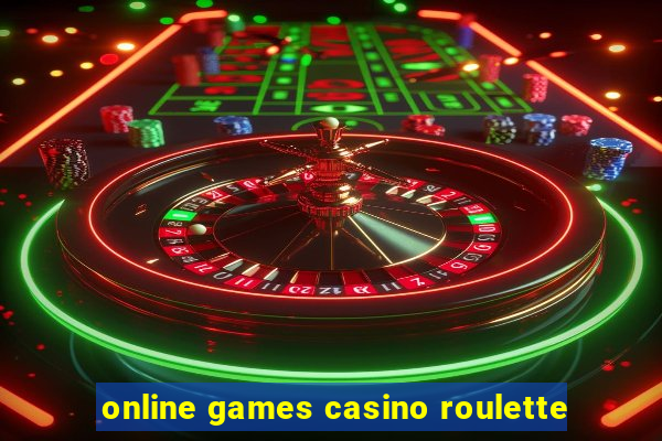 online games casino roulette