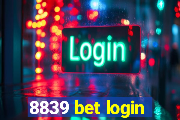 8839 bet login