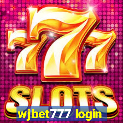 wjbet777 login