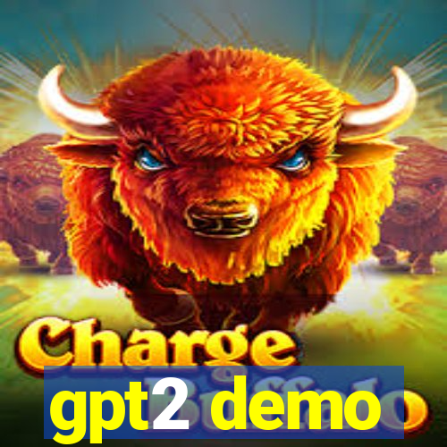 gpt2 demo