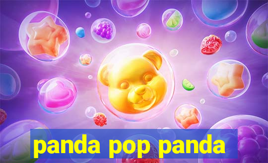 panda pop panda