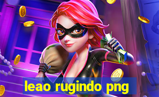 leao rugindo png