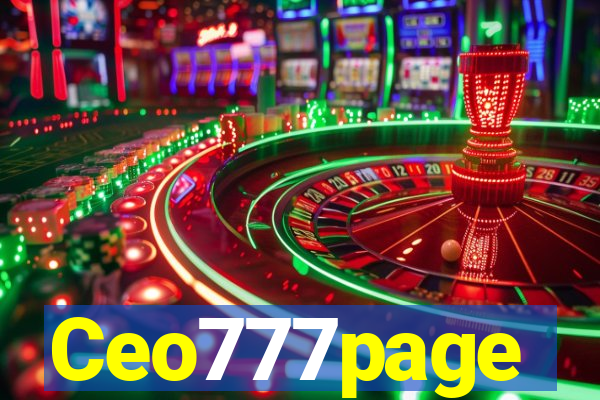 Ceo777page