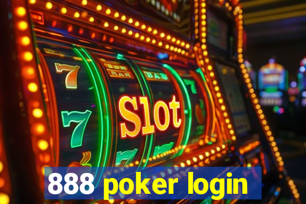 888 poker login