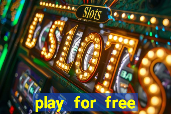 play for free casino games