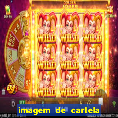 imagem de cartela de bingo