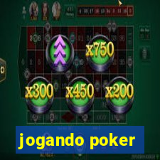 jogando poker