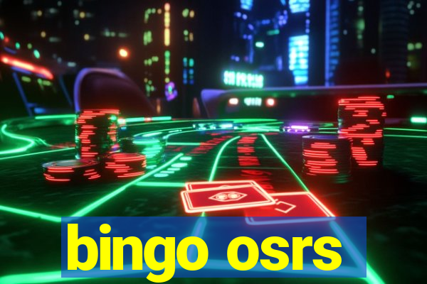 bingo osrs