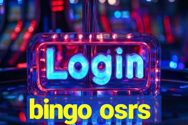 bingo osrs