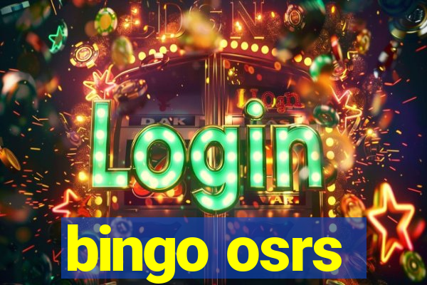 bingo osrs