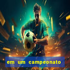 em um campeonato de futebol cada time joga exatamente 19 partidas no total