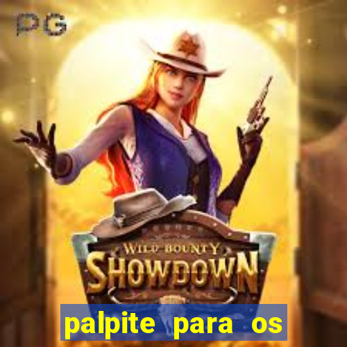 palpite para os jogos de domingo