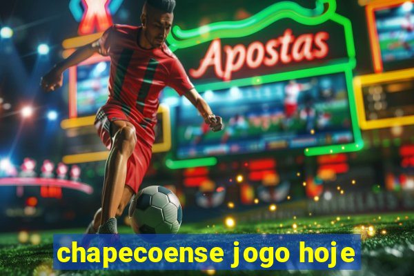 chapecoense jogo hoje