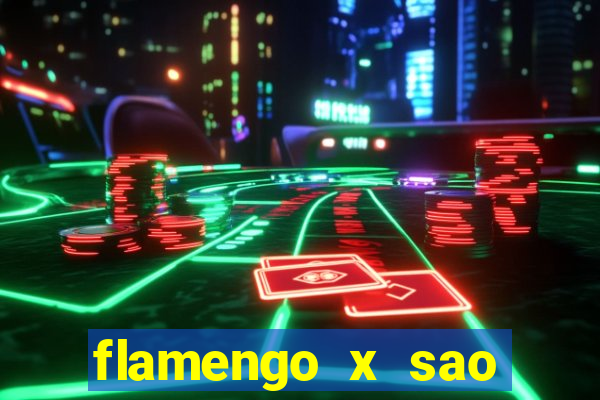 flamengo x sao paulo palpites