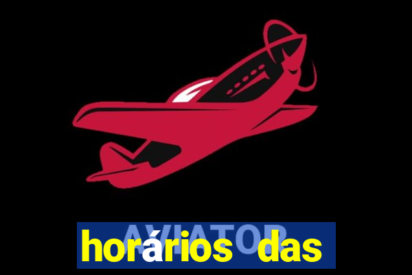 horários das plataformas de jogos