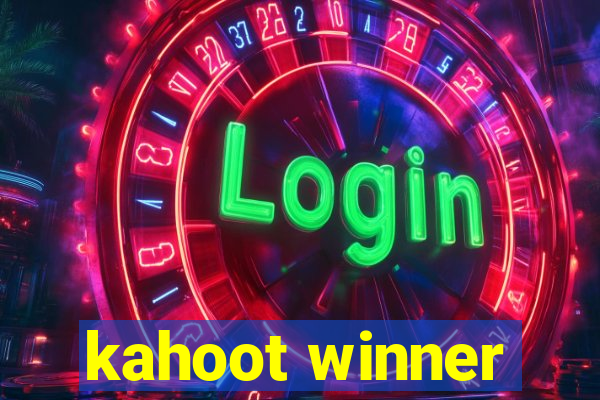 kahoot winner