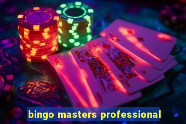 bingo masters professional